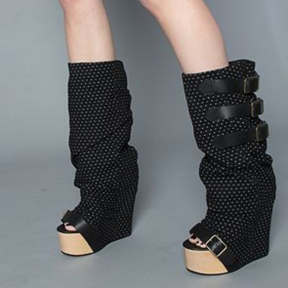Irregular Choice Mo' Money Mo' Heel boot